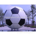 Large Metal Sculpture Football